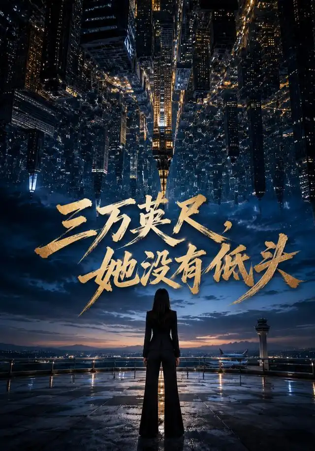 短剧《三万英尺她没有低头 (43集) AI短剧》海报
