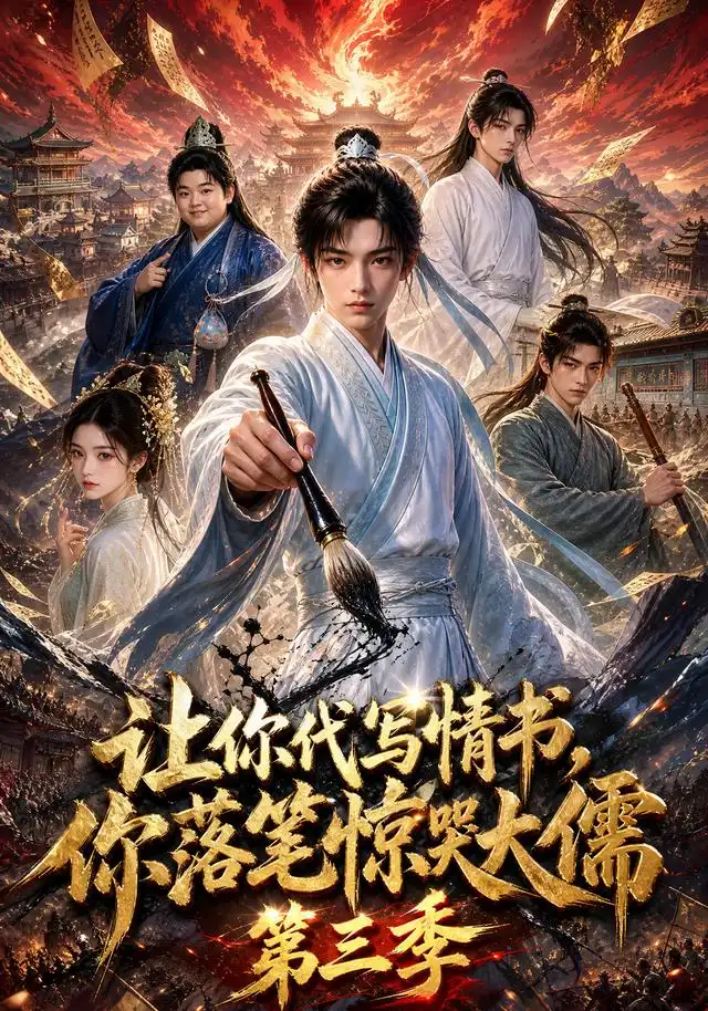 短剧《让你代写情书你落笔惊哭大儒第三季 (53集)》海报