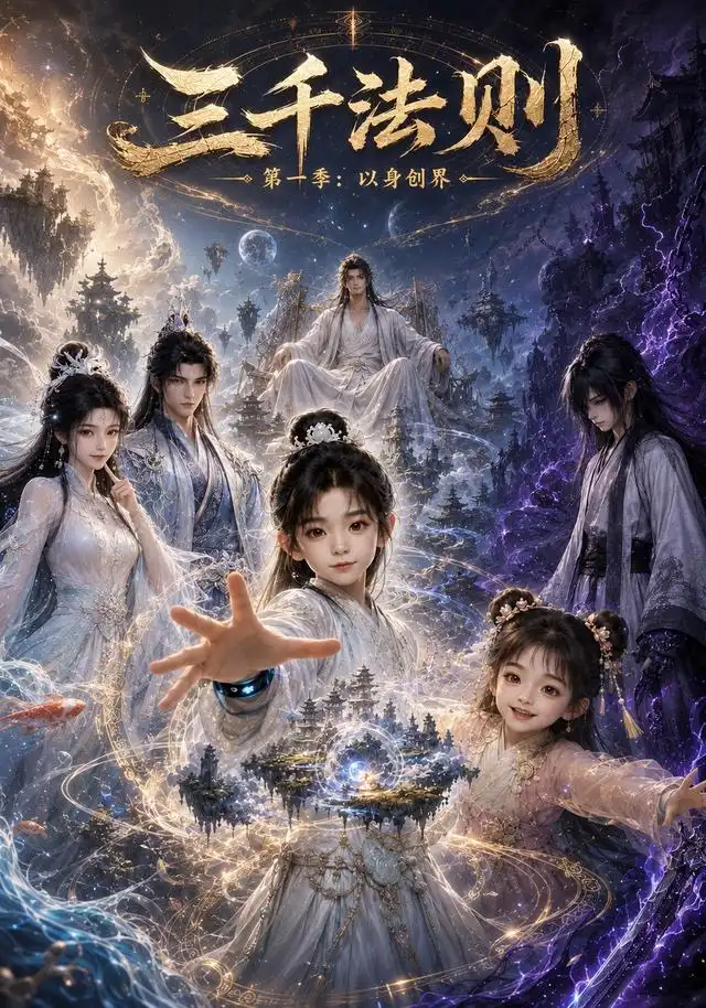 短剧《三千法则第一季以身创界 (90集)》海报