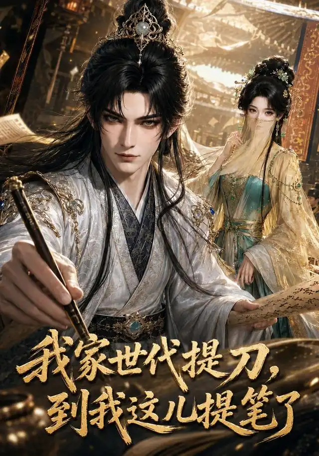 短剧《我家世代提刀到我这儿提笔了 (100集)》海报