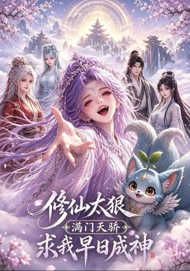 短剧《修仙太狠满门天骄求我早日成神 (135集)》海报