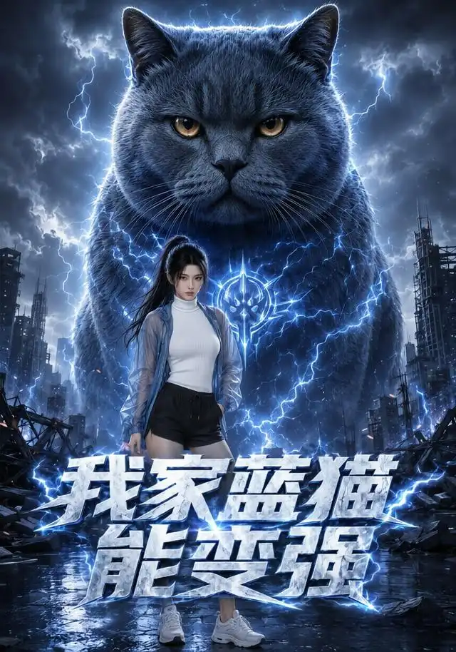 短剧《我家蓝猫能变强 (38集)》海报