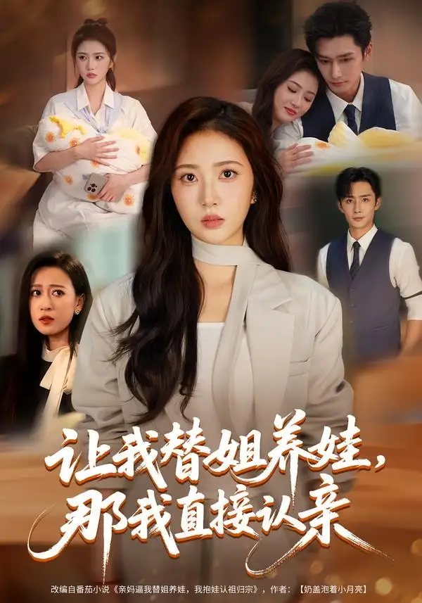 短剧《让我替姐养娃那我直接认亲 (81集) 徐媛媛&孙子航》海报