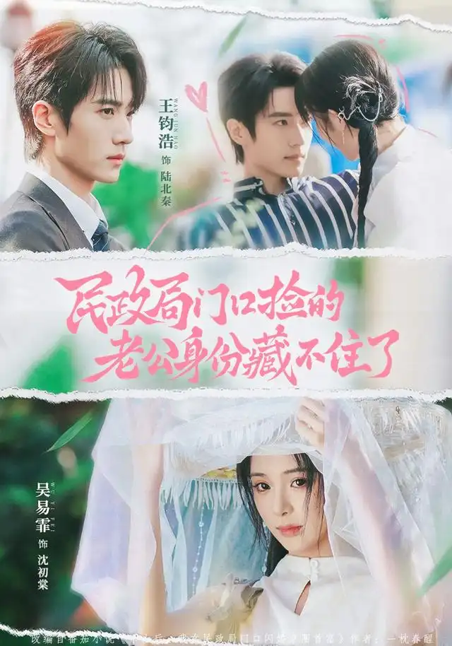 短剧《民政局门口捡的老公身份藏不住了 (79集) 王钧浩&吴易霏》海报