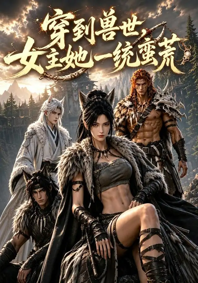 短剧《穿到兽世女主她一统蛮荒 (72集)》海报