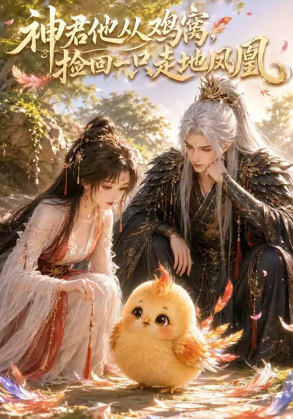 短剧《神君他从鸡窝捡回一只走地凤凰 (40集)》海报