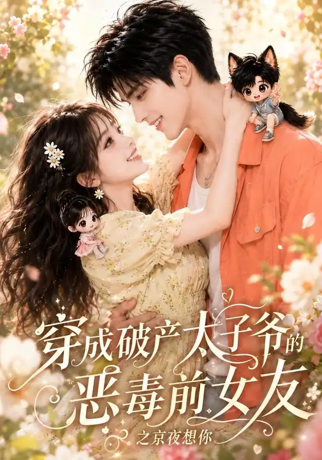 短剧《穿成破产太子爷的恶毒前女友之京夜想你 (更新至30集)》海报