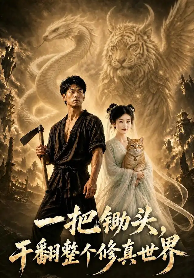 短剧《一把锄头干翻整个修真世界 (62集)》海报