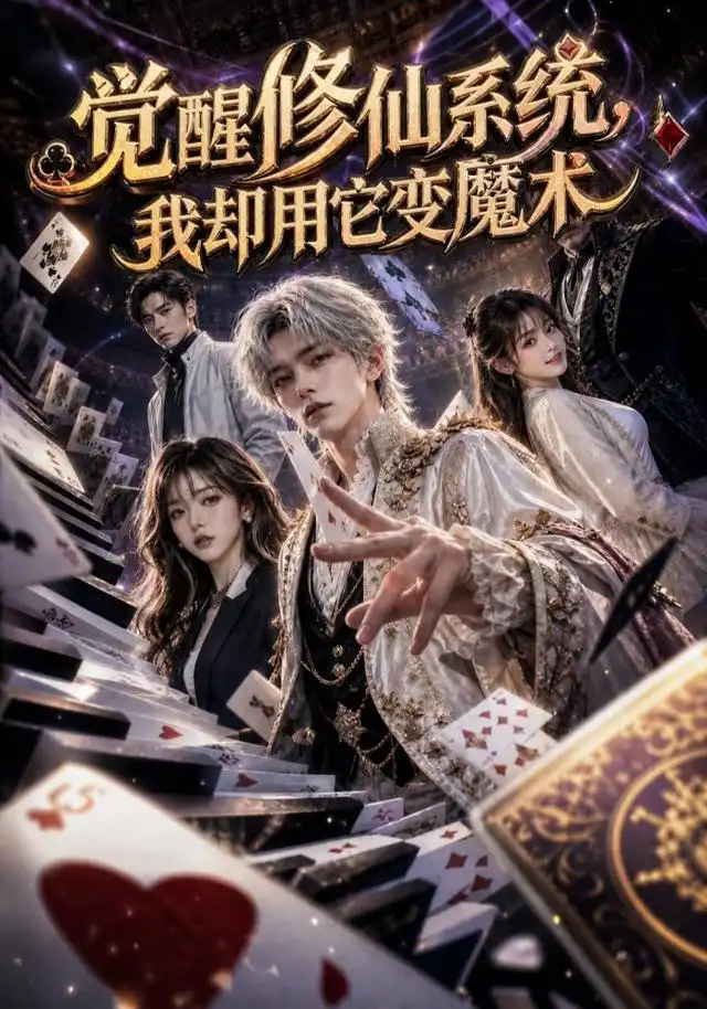 短剧《觉醒修仙系统我却用它变魔术 (70集)》海报