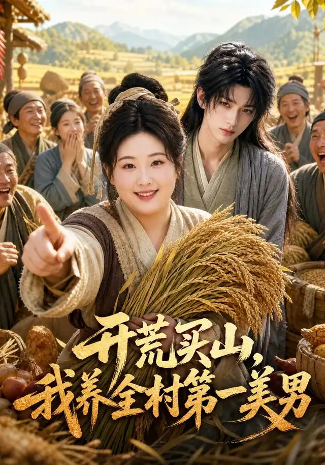 短剧《开荒买山我养全村第一美男 (50集)》海报