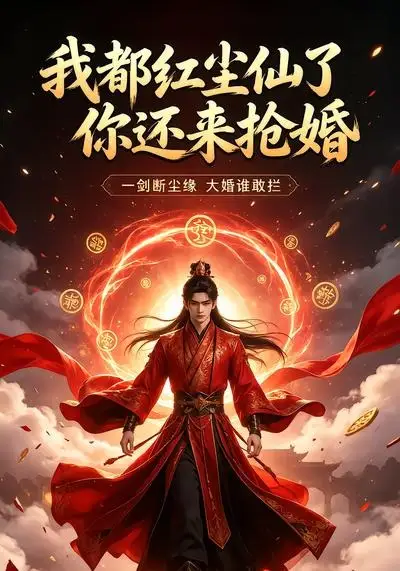 短剧《我都红尘仙了你还来抢婚 (20集)》海报