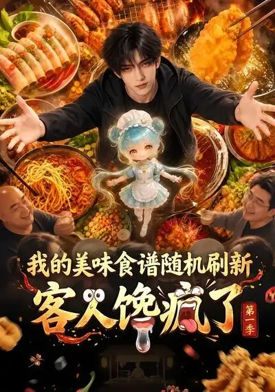 短剧《我的美味食谱随机刷新客人馋疯了第一季 (98集)》海报