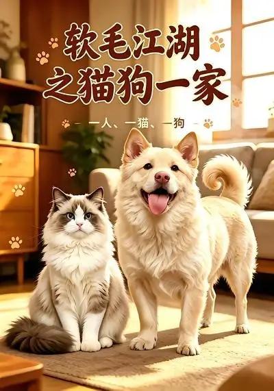 短剧《软毛江湖之猫狗一家 (21集)》海报