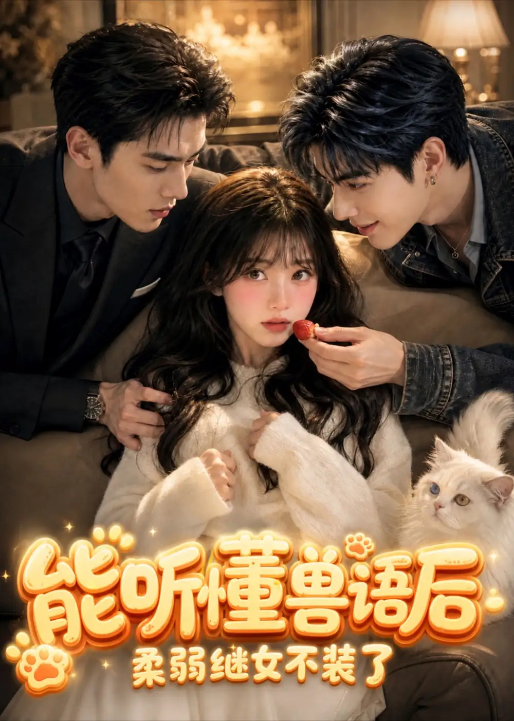短剧《能听懂兽语后柔弱继女不装了 (36集)》海报