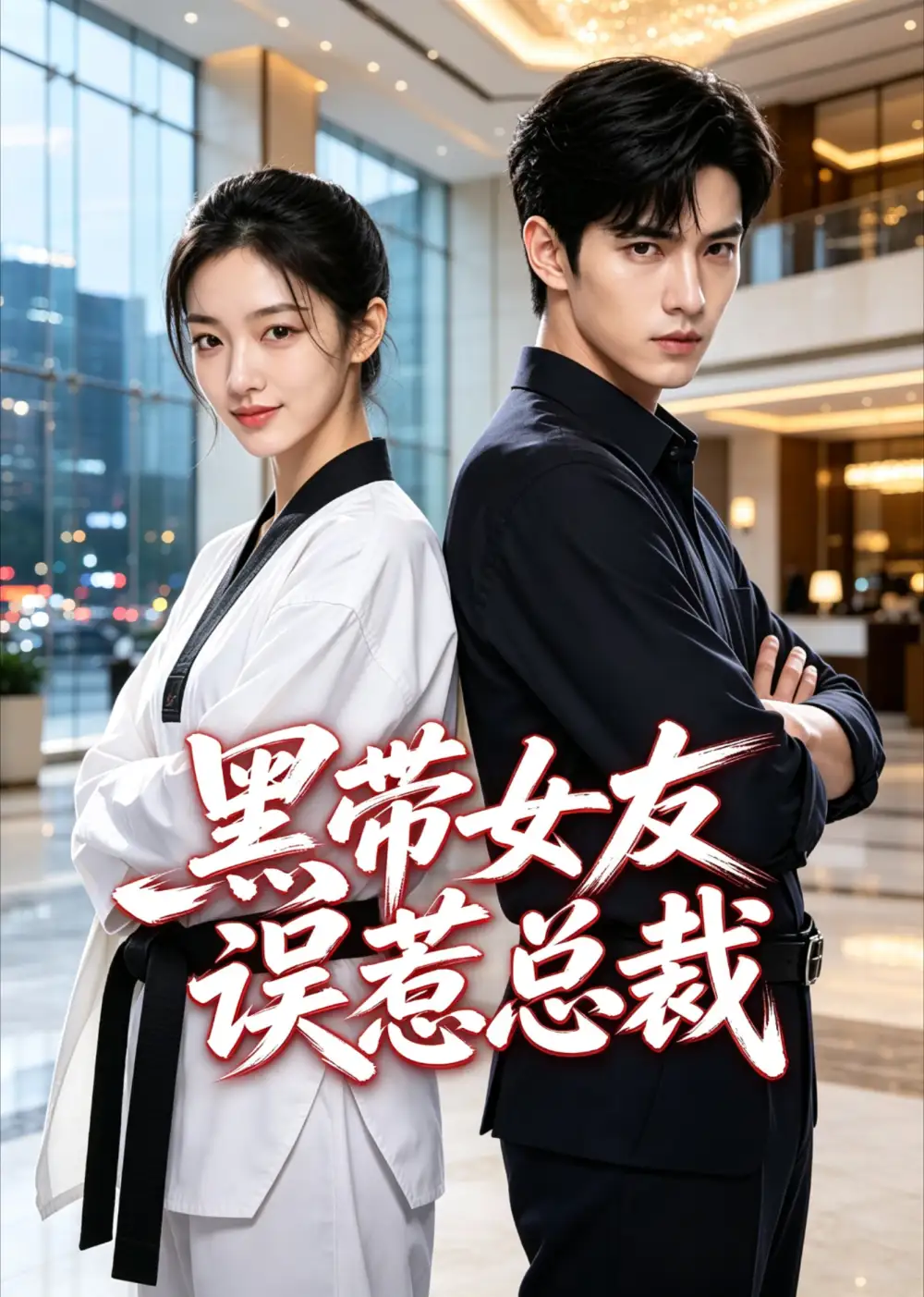 短剧《黑带女友误惹总裁 (80集)》海报