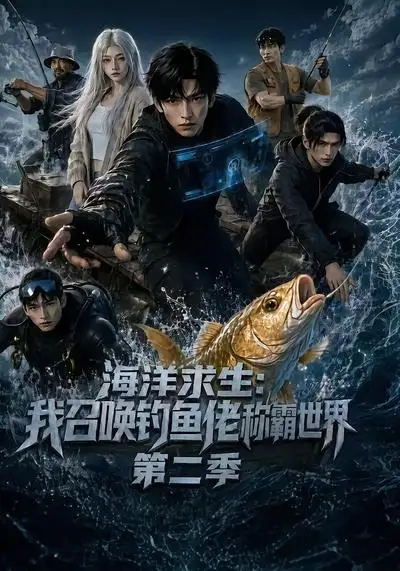 短剧《海洋求生我召唤钓鱼佬称霸世界第二季 (153集)》海报
