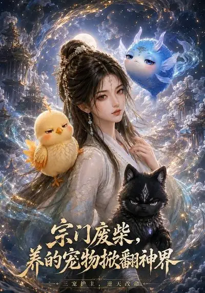 短剧《宗门废柴养的宠物掀翻神界 (50集)》海报