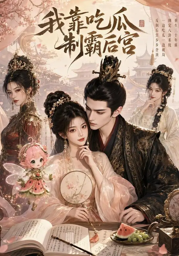 短剧《我靠吃瓜制霸后宫 (60集)》海报
