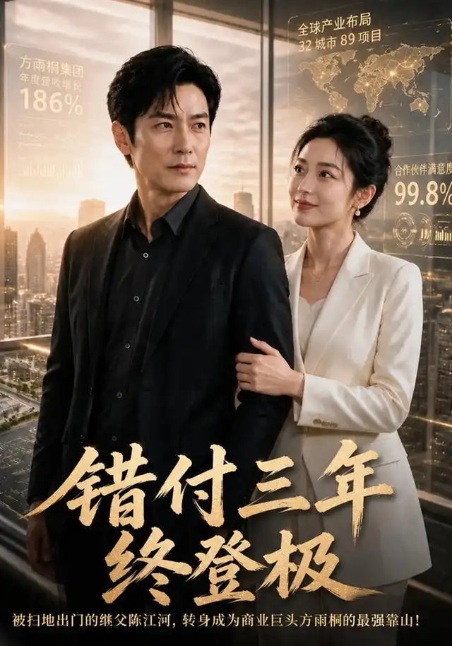 短剧《错付三年终登极 (85集) AI短剧》海报