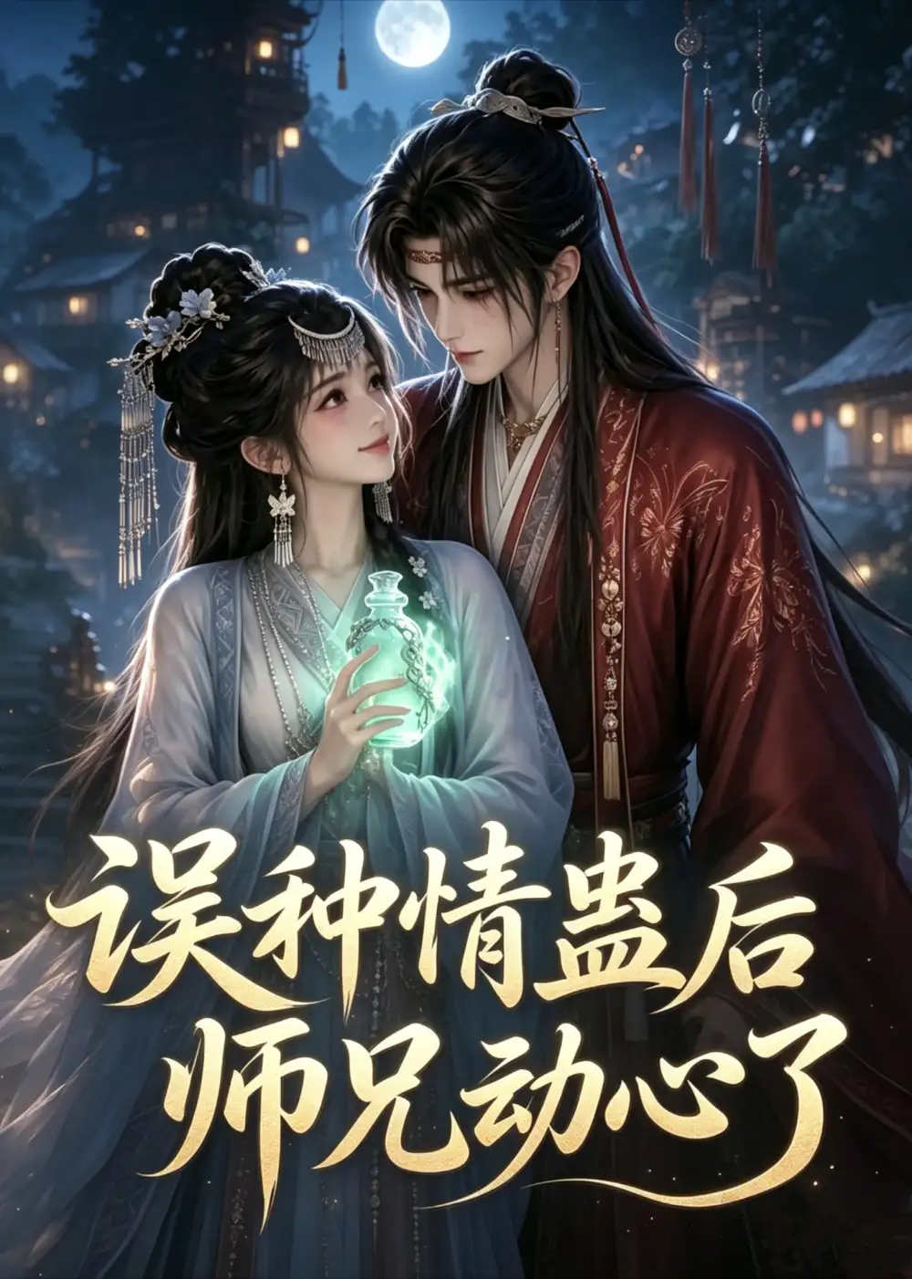 短剧《误种情蛊后师兄动心了 (47集)》海报