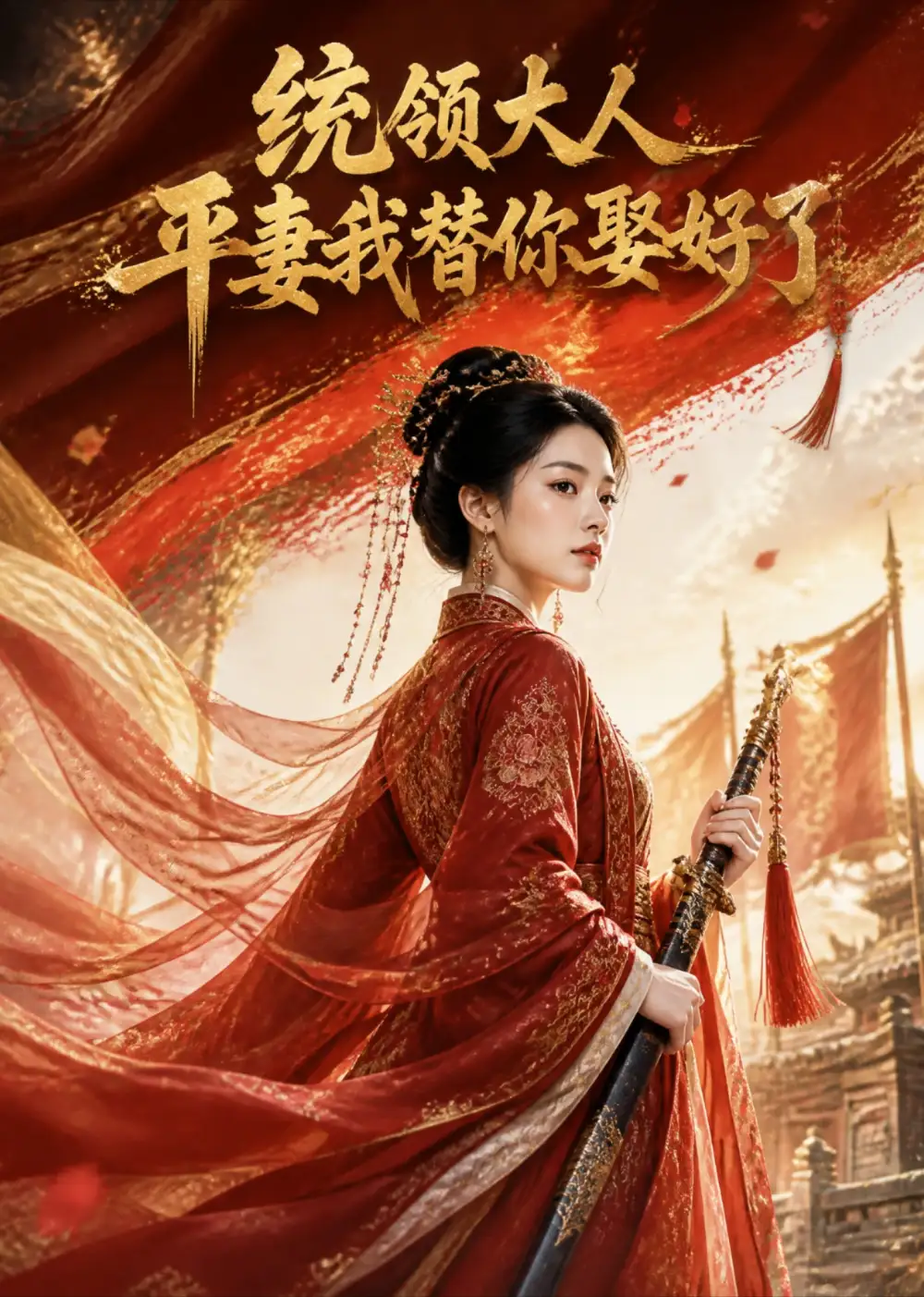 短剧《统领大人平妻我替你娶好了 (88集)》海报