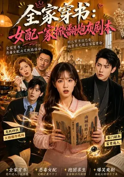 短剧《全家穿书女配一家掀翻炮灰剧本 (65集)》海报