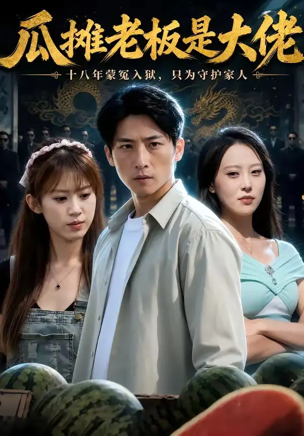 短剧《瓜摊老板是大佬 (90集) 宁温&王子予》海报