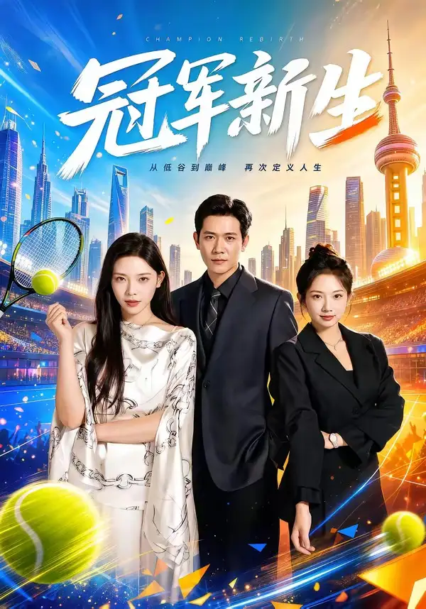 短剧《冠军新生 (62集) 龙泽鸣&张琴》海报