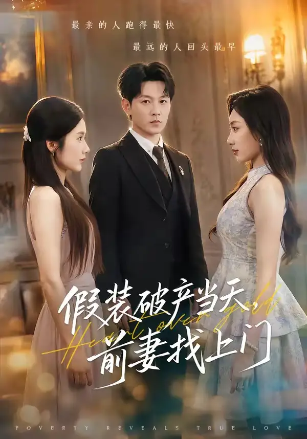 短剧《假装破产当天前妻找上门 (53集) 祁圣翰&陈丹》海报