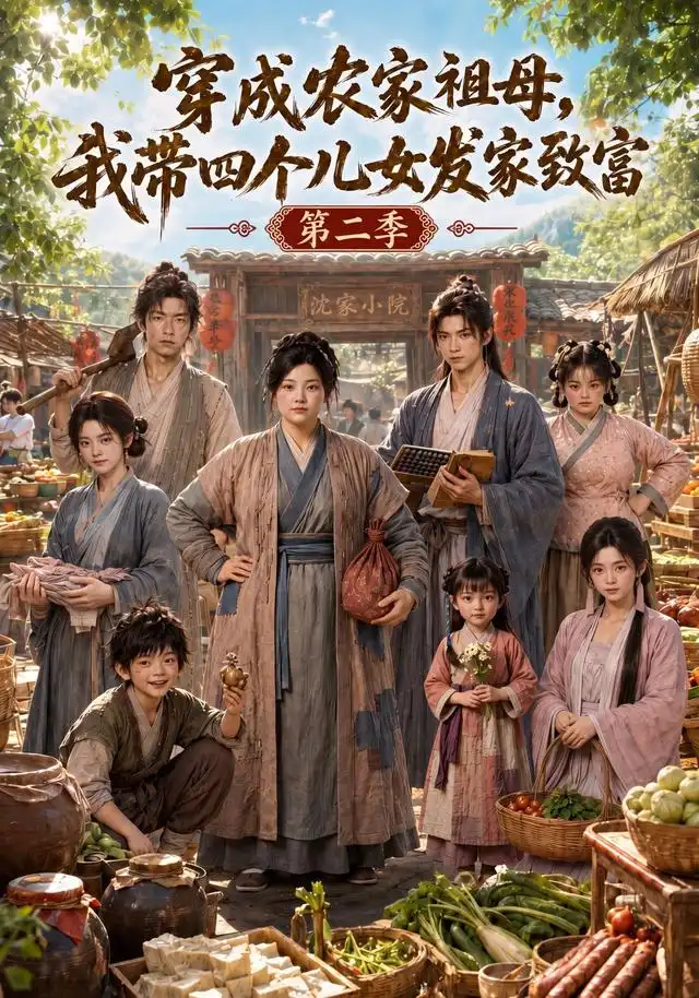 短剧《穿成农家祖母我带四个儿女发家致富第二季 (105集)》海报