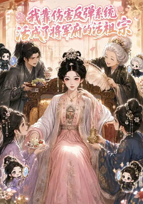 短剧《我靠伤害反弹系统活成了将军府的活祖宗 (45集)》海报