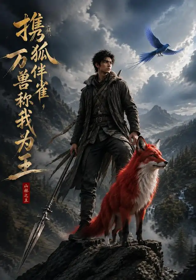 短剧《携狐伴雀万兽称我为王 (68集) AI短剧》海报