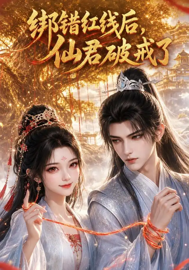 短剧《绑错红线后仙君破戒了 (76集)》海报