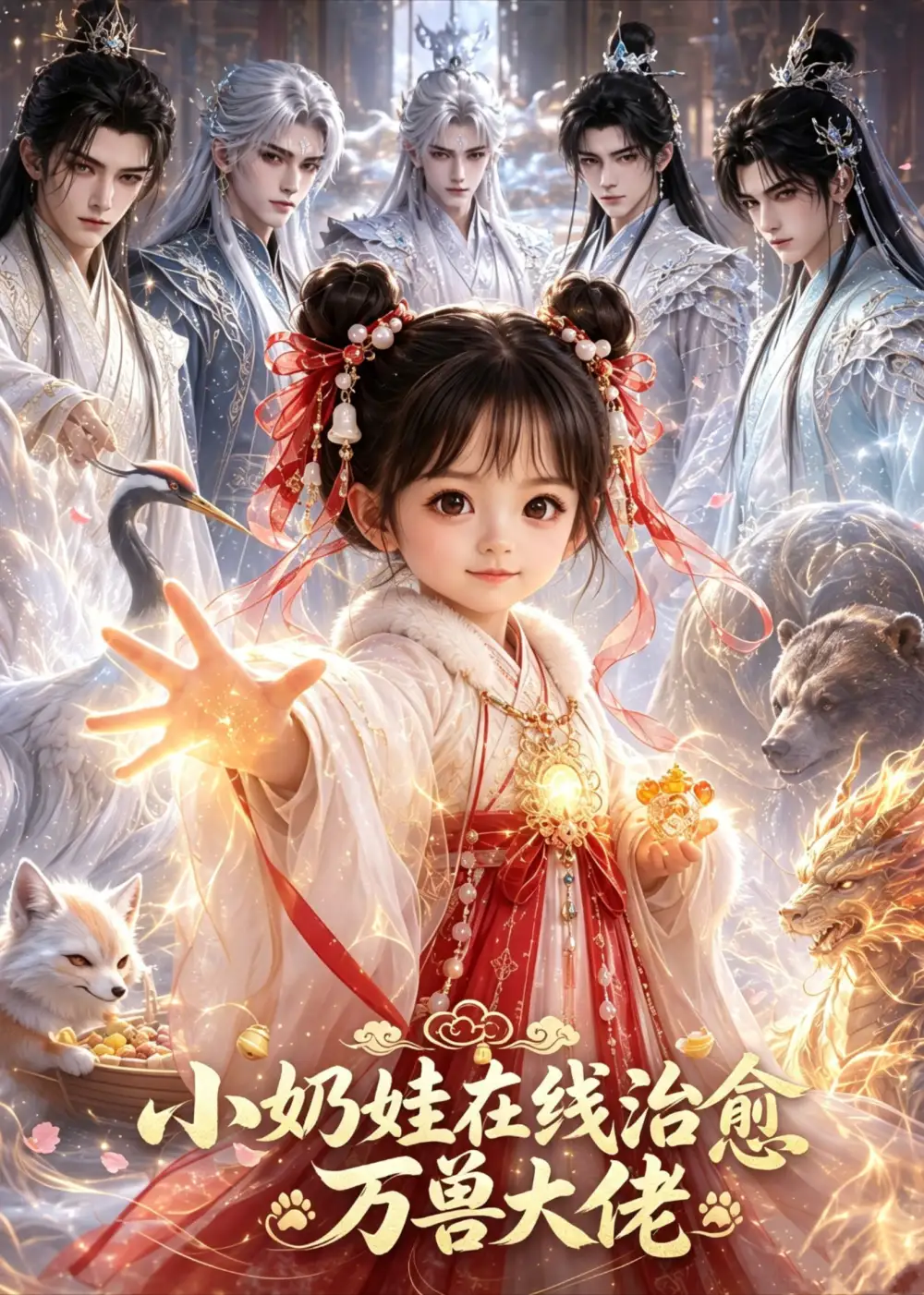 短剧《小奶娃在线治愈万兽大佬 (30集)》海报