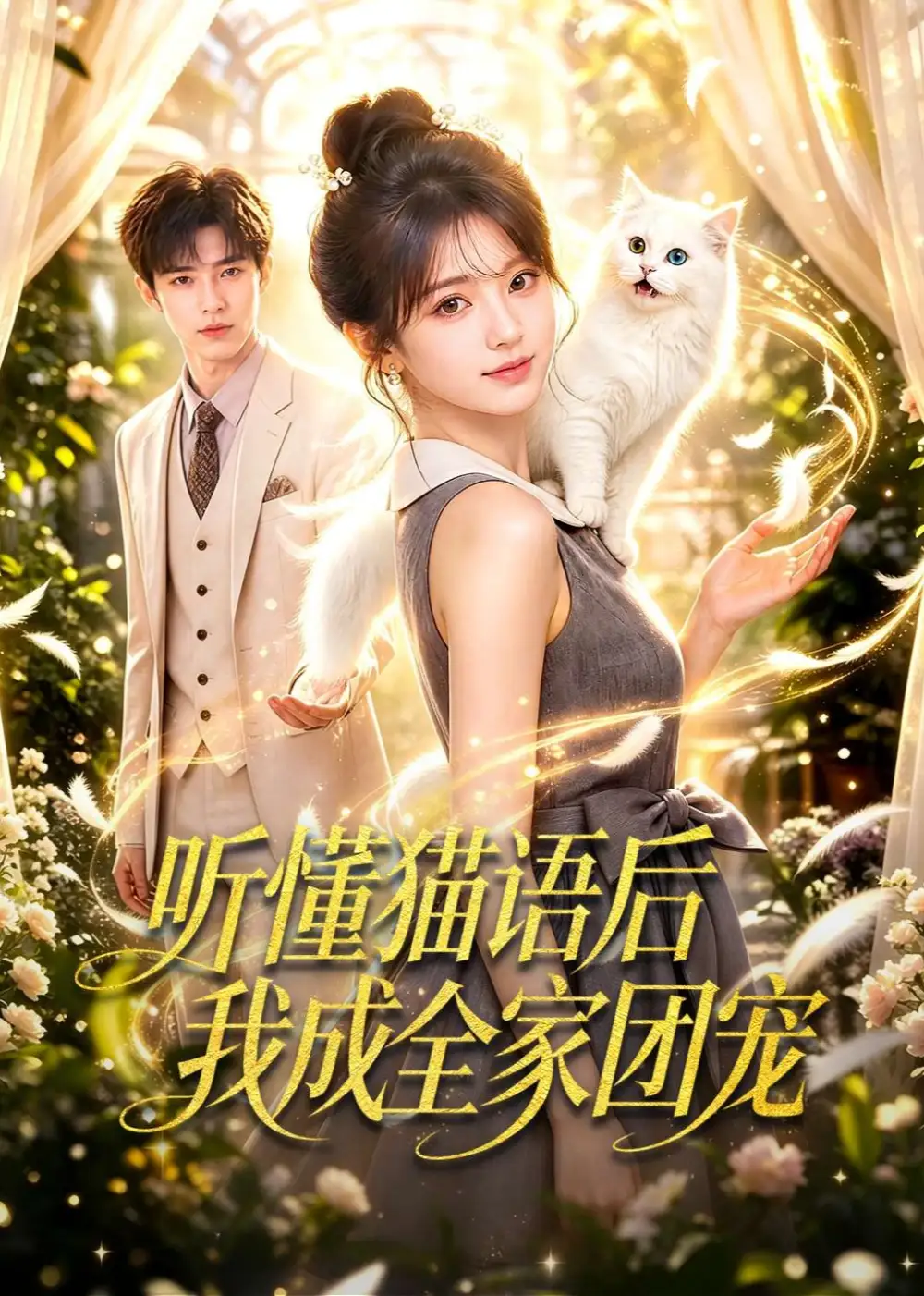 短剧《听懂猫语后我成全家团宠 (70集)》海报