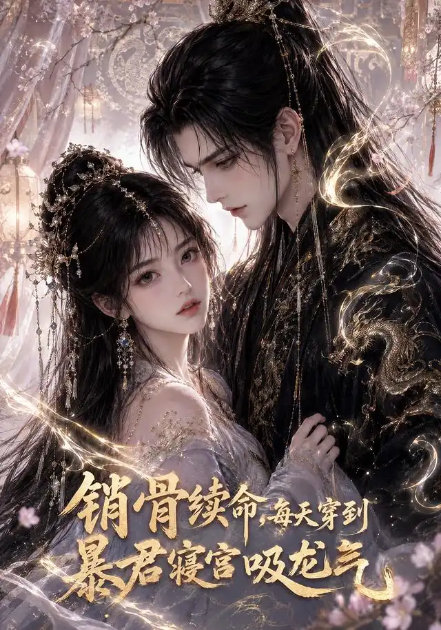 短剧《销骨续命每天穿到暴君寝宫吸龙气 (100集)》海报