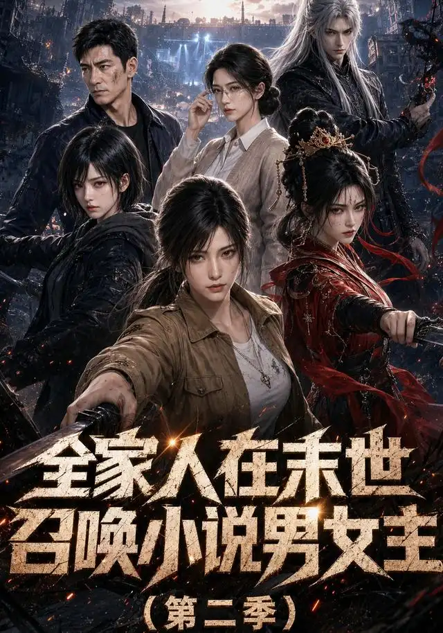 短剧《全家人在末世召唤小说男女主第二季 (54集)》海报