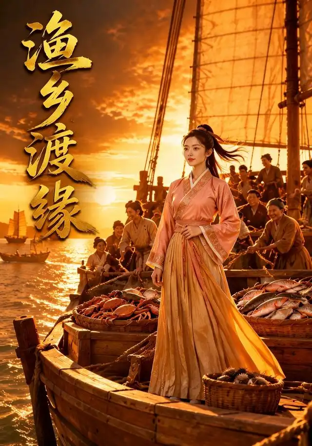 短剧《渔乡渡缘 (54集)》海报