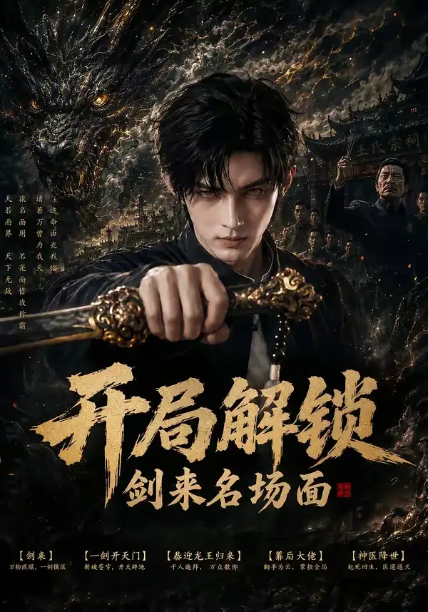 短剧《开局解锁剑来名场面 (71集)》海报