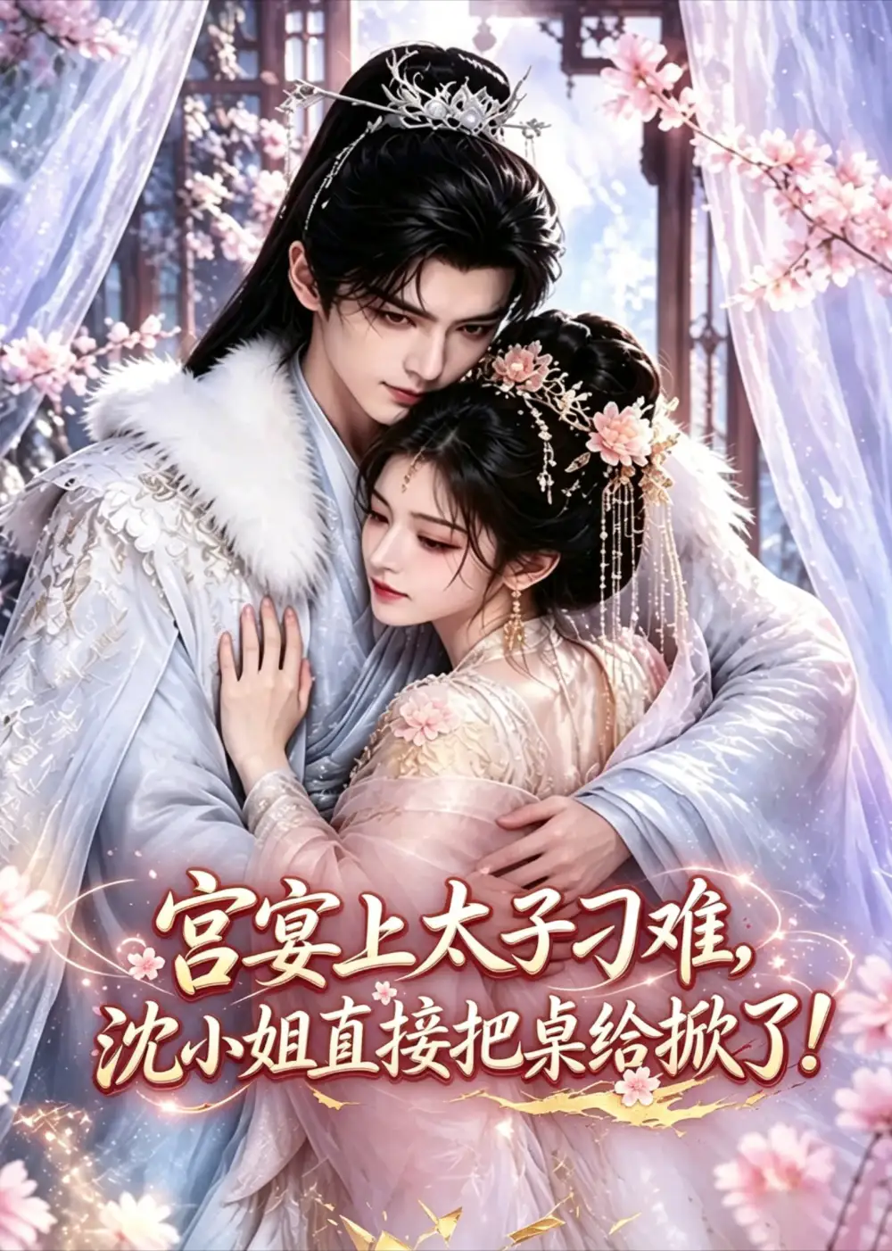 短剧《宫宴上太子刁难沈绝直接把桌给掀了 (6集)》海报