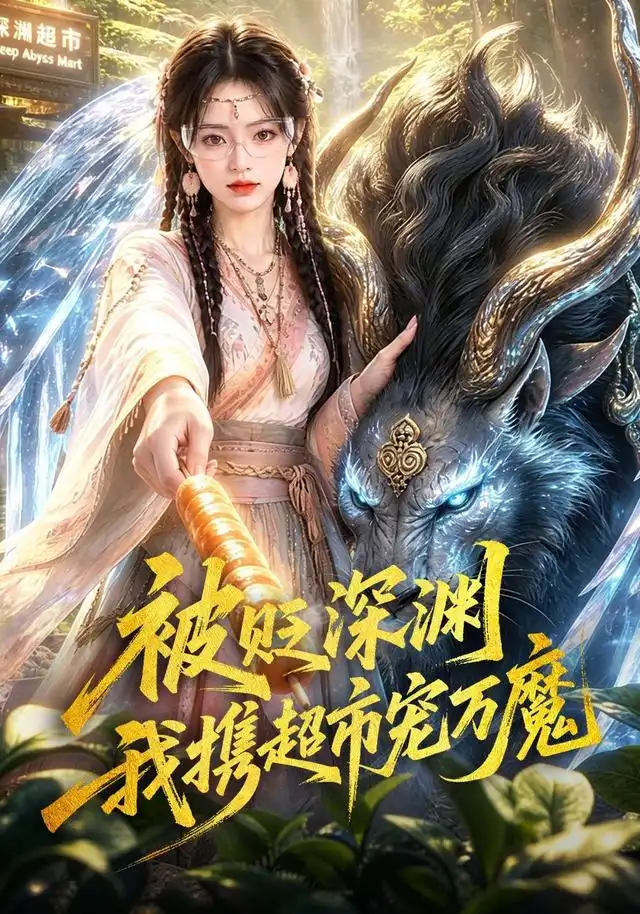 短剧《被贬深渊我携超市宠万魔 (70集)》海报