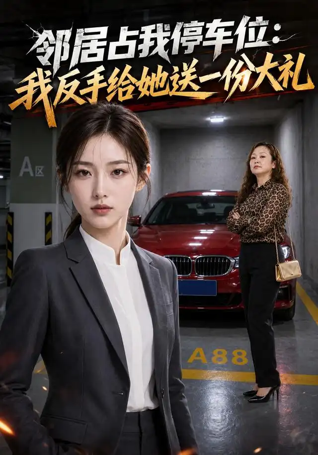 短剧《邻居占我停车位我反手给她送一份大礼 (40集) AI短剧》海报