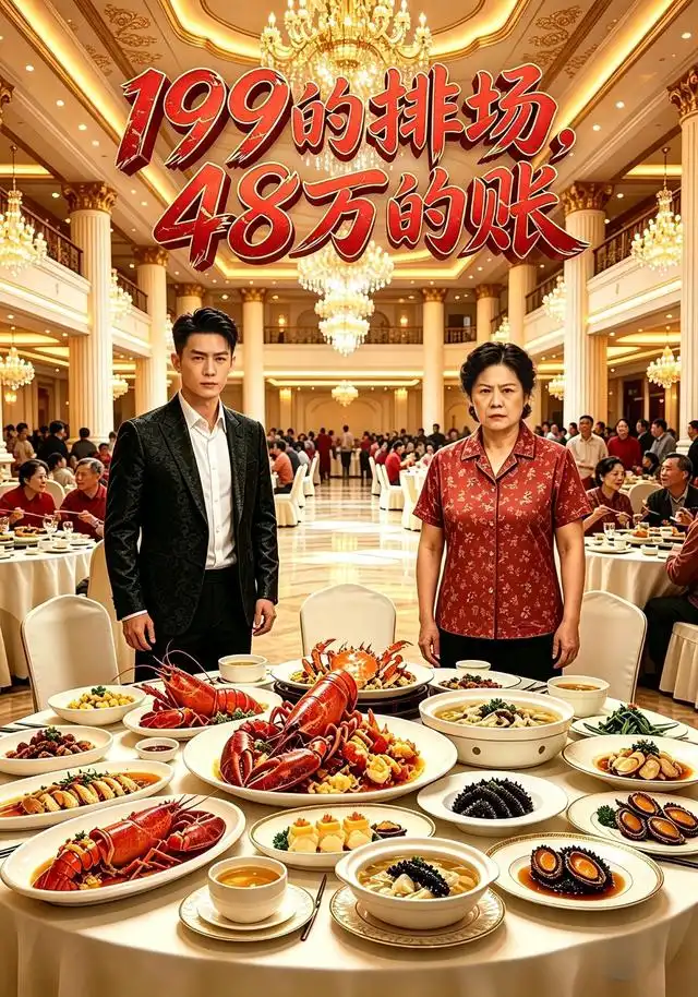 短剧《199的排场48万的账 (66集) AI短剧》海报
