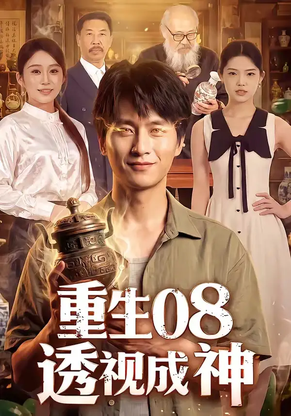 短剧《重生08透视成神 (99集) 陈雷雷&田念&江路祺》海报