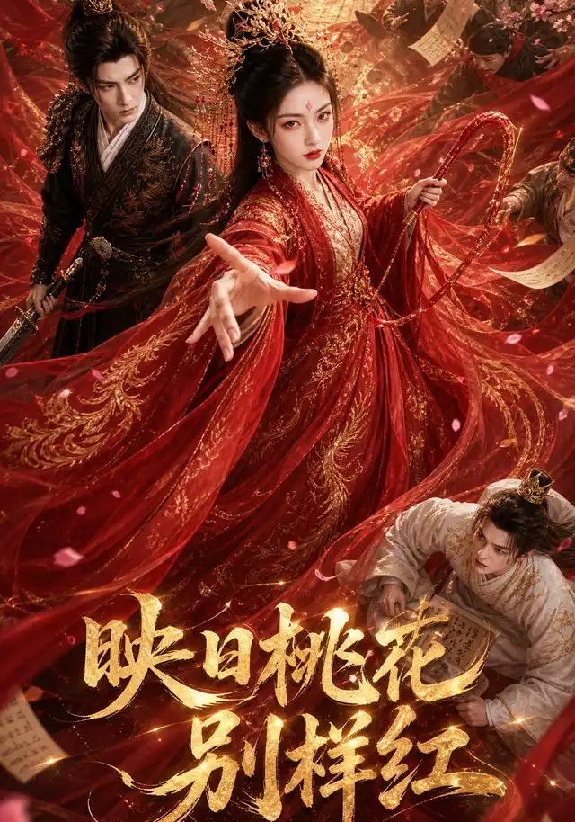 短剧《映日桃花别样红 (80集)》海报