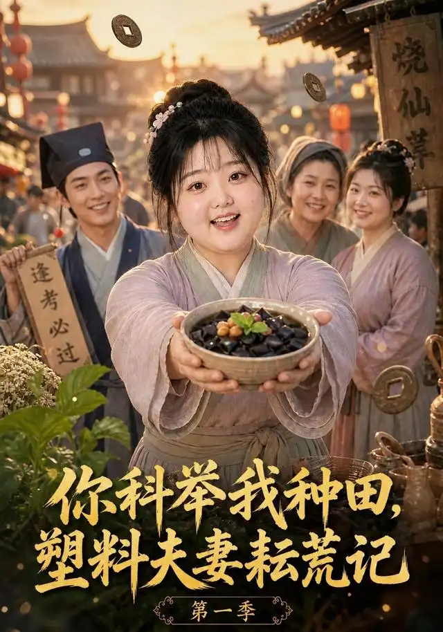 短剧《你科举我种田塑料夫妻耘荒记第一季 (100集)》海报