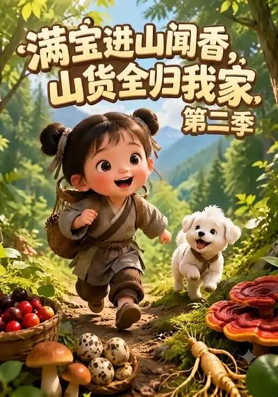 短剧《满宝进山闻香山货全归我家第二季 (184集)》海报