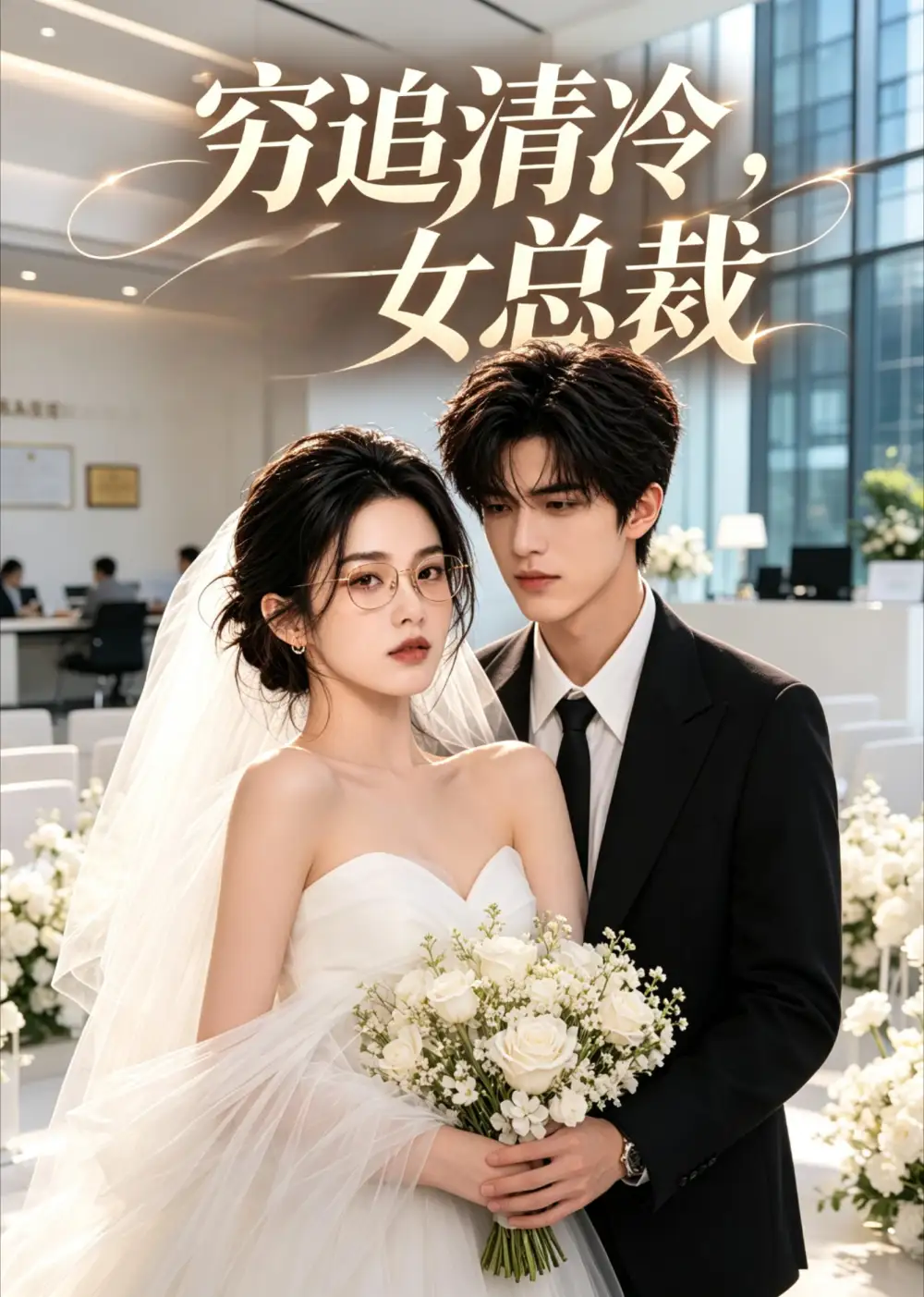 短剧《穷追清冷女总裁 (40集)》海报