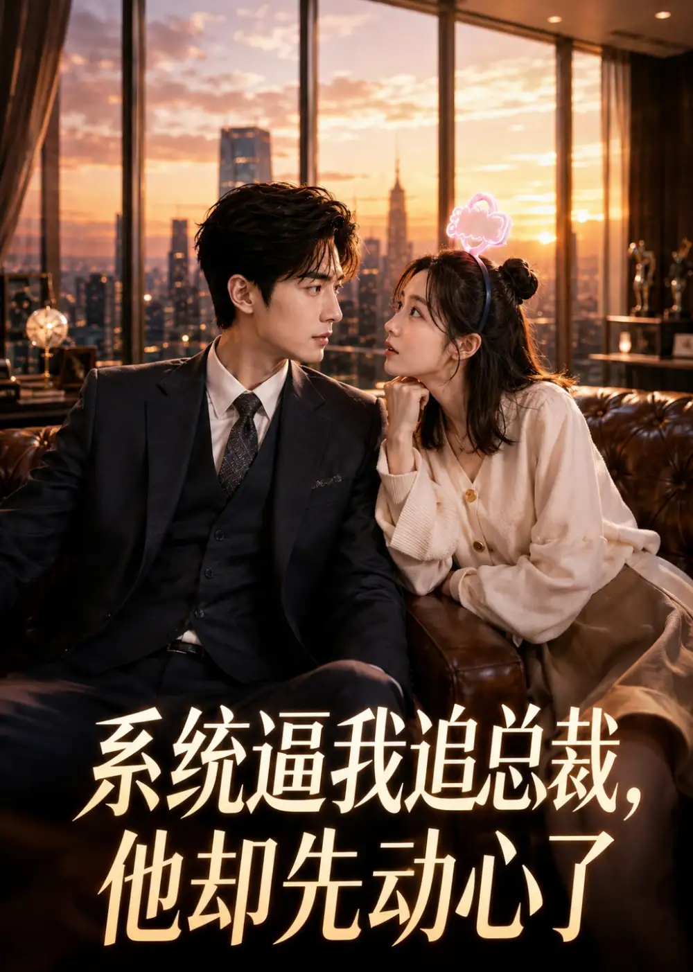 短剧《系统逼我追总裁他却先动心了 (25集)》海报