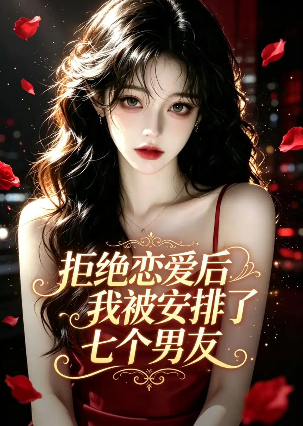 短剧《拒绝恋爱后我被安排了七个男友 (20集)》海报